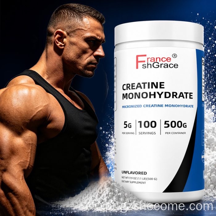 Shecome Creatina Monohidratada Suplemento para Crescimento Muscular